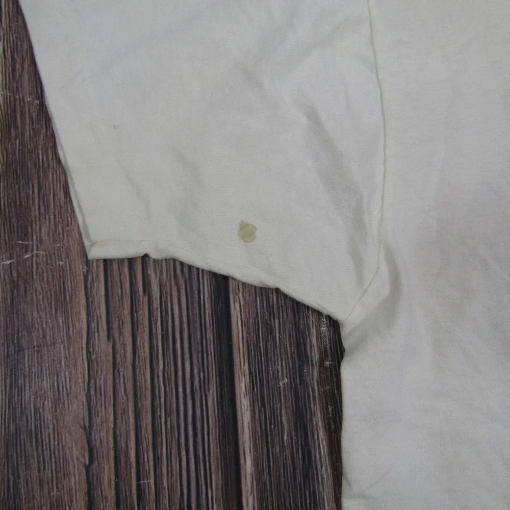 Vintage Screen Stars Best Park Forest Scenic Shirt Mens L White SingleStitch Tee